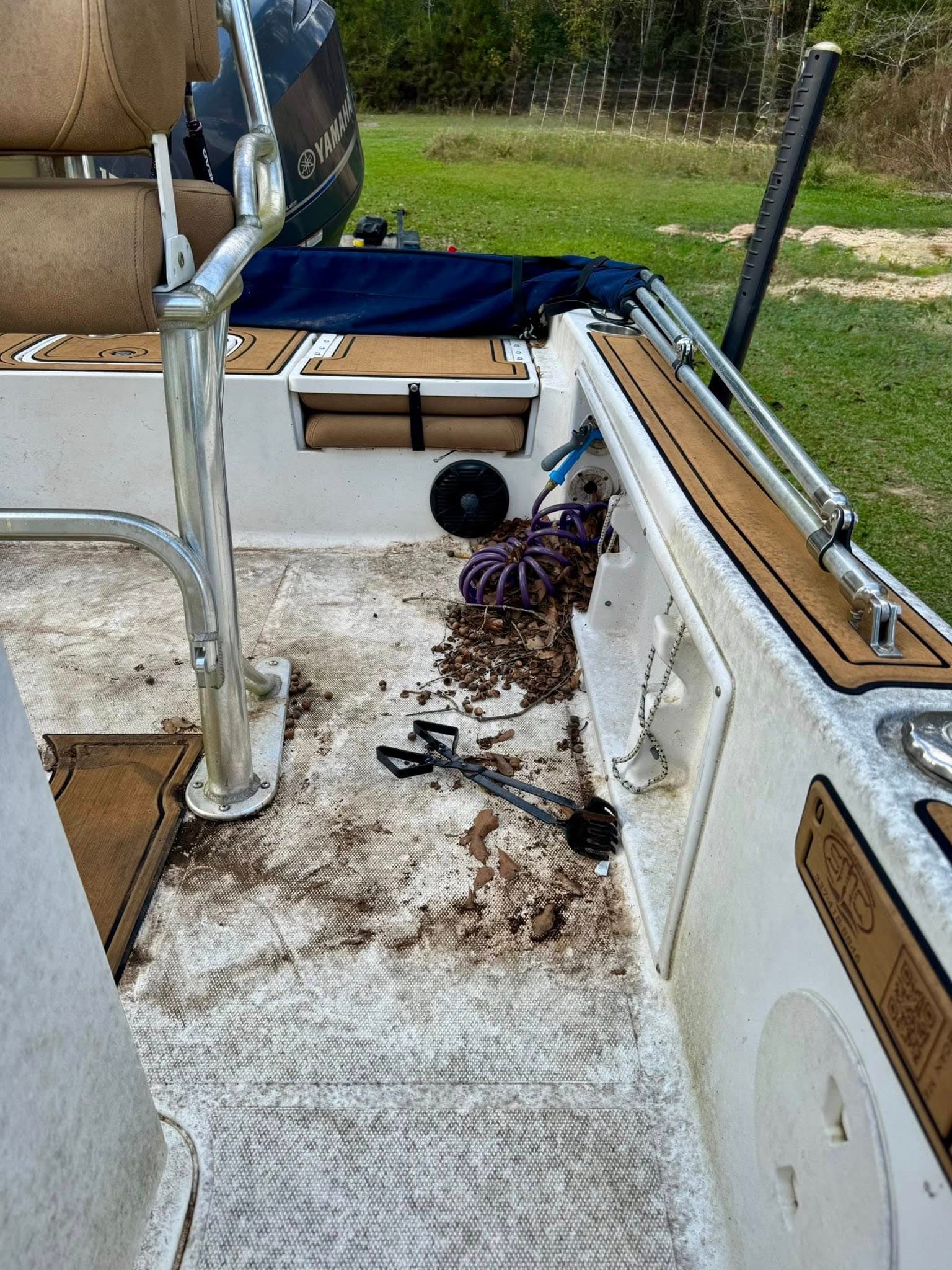 Before Boat Oxidation Removal