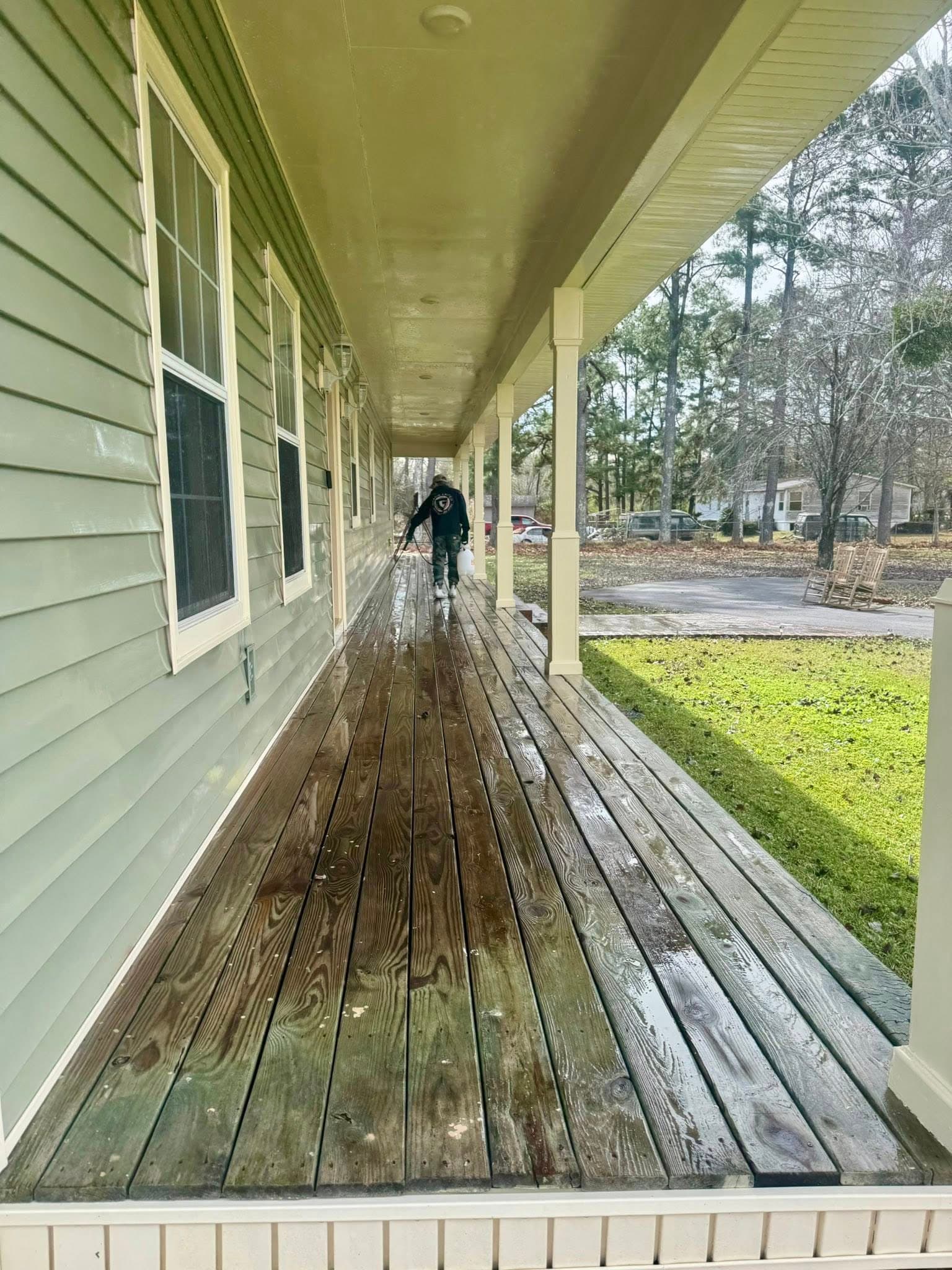 Before House Washing & Softwashing